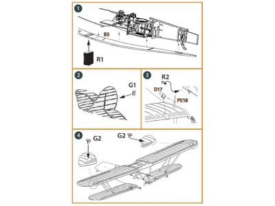 Polikarpov R-5 exterior set for AMG kits 