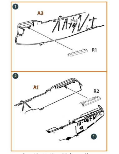 Polikarpov R-5 resin exhausts for AMG kits 