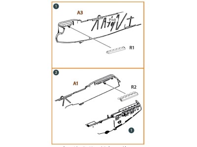 Polikarpov R-5 resin exhausts for AMG kits 