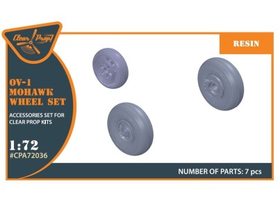OV-1 A/B/C/D Mohawk wheels set for CP kit ??72016 