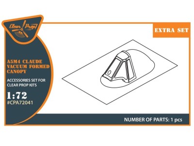 A5M4 Claude vacuum formed canopy for CP kit CP72010 