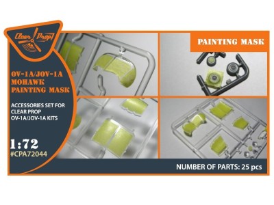 OV-1 A/JOV-1A Mohawk painting mask for CP kit CP72016 