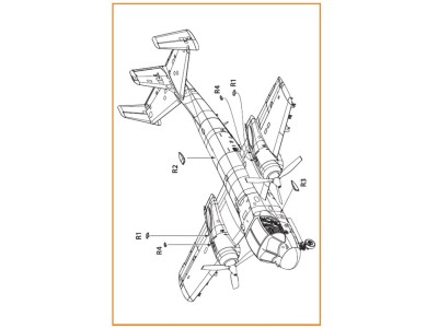 OV-1 A/B/C/D Mohawk air intakes for CP kit 
