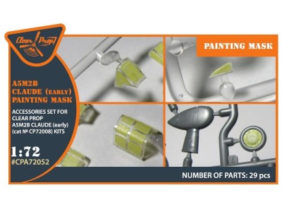 A5M2b Claude (early version) painting mask for CP kits CP72006/CP72008 