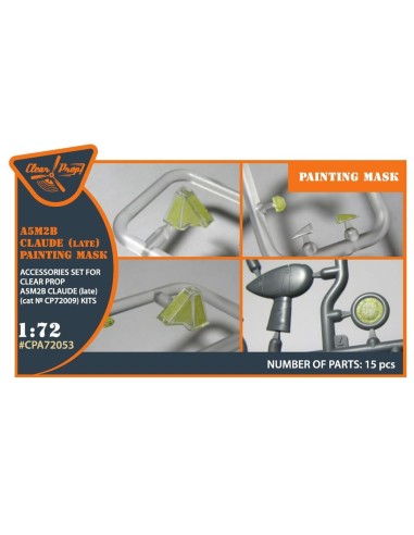 A5M2b Claude (late version) painting mask for CP kit CP72009 