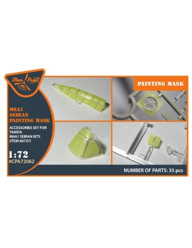 M6A1 Seiran painting mask for Tamiya kit 60737 