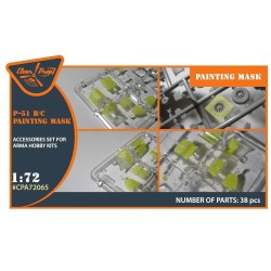 P-51B/C Mustang painting mask for Arma Hobby kits  2