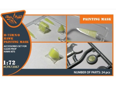 Hawk H-75 M/N/O painting mask for CP kits CP72021/CP72022/CP72029 