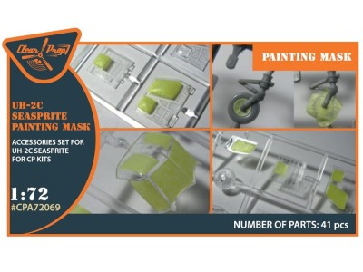 UH-2C SEASPRITE for CP kit painting mask 