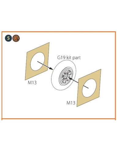 MiG-23ML, MLD, P, MLAE painting mask for CP kits 