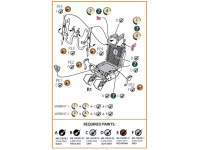 KM-1M Ejection seat for CP kits and other 