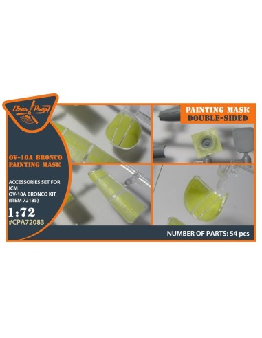 OV-10 A/D Bronko double-sided painting mask for ICM kits 