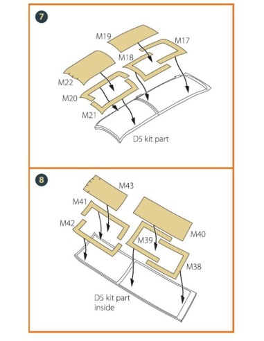 OV-10 A/D Bronko double-sided painting mask for ICM kits 