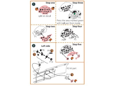 I-16 type 5 PE set for CP kits 