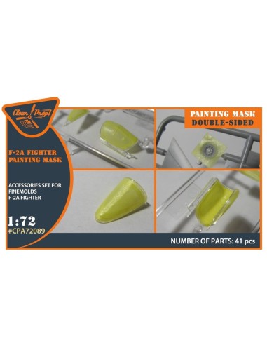 F-2A Fighter double-sided painting mask for Finemolds kits 