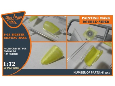 F-2A Fighter double-sided painting mask for Finemolds kits 
