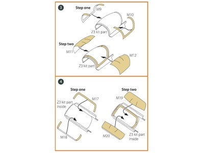 F-2A Fighter double-sided painting mask for Finemolds kits 