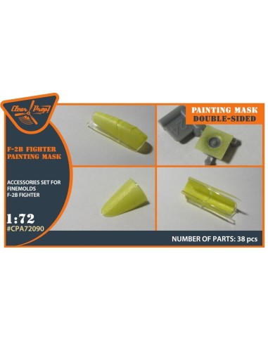 F-2B Fighter double-sided painting mask for Finemolds kits 