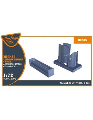 MiG-23 undercarriage covers for CP kits 