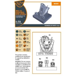 MiG-23 Instrument panel cover with gunsight for CP kits 