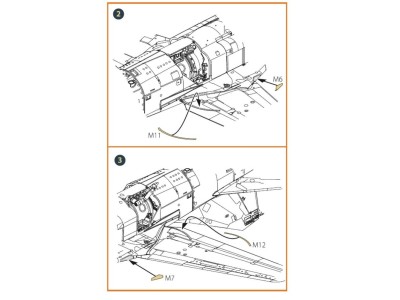 MiG-23ML, MLD, P, MLAE Exterior painting mask for CP kits 