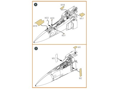 MiG-23ML, MLD, P, MLAE Exterior painting mask for CP kits 