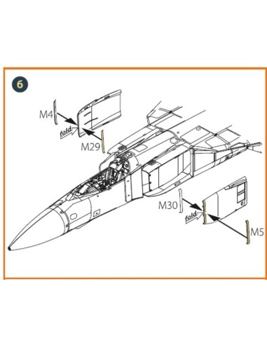 MiG-23ML, MLD, P, MLAE Exterior painting mask for CP kits 