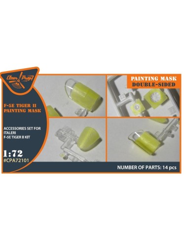 F-5E Tiger II painting mask for Italeri kits 
