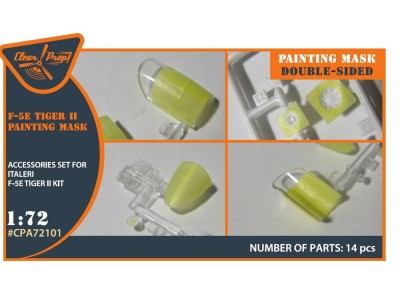 F-5E Tiger II painting mask for Italeri kits 