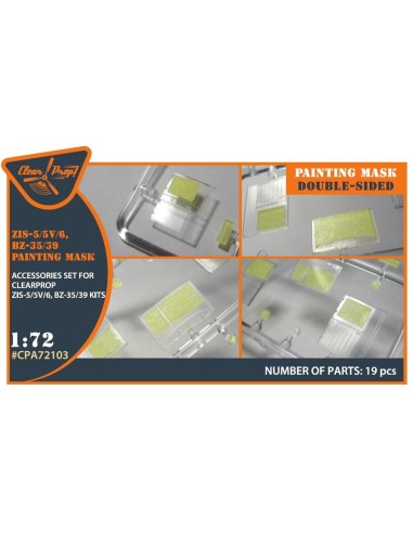ZiS-5/5V/6/BZ35/39 painting mask for CP kits 
