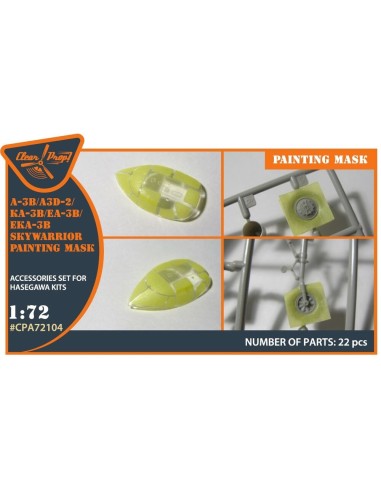 A-3B painting mask for Hasegawa kits 