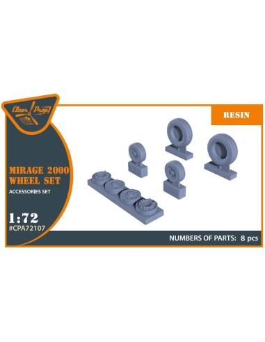 Mirage-2000 wheel set for Modelsvit, Dream Model kits 