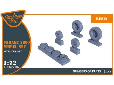 Mirage-2000 wheel set for Modelsvit, Dream Model kits 