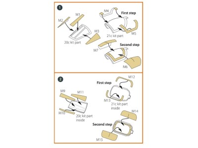 Jaguar A/GR.1/GR.3 painting mask for Italeri/Revell/Tamiya kits 