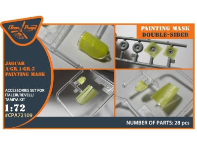 Jaguar A/GR.1/GR.3 painting mask for Italeri/Revell/Tamiya kits 