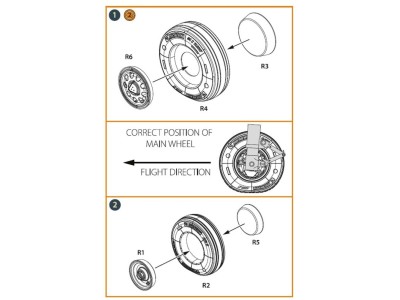F-35A wheel set 