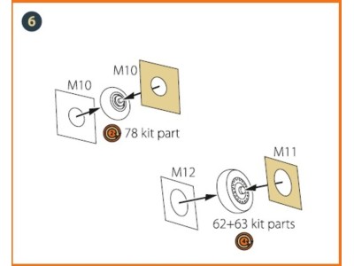 EMB-145 painting mask for A-model kits 