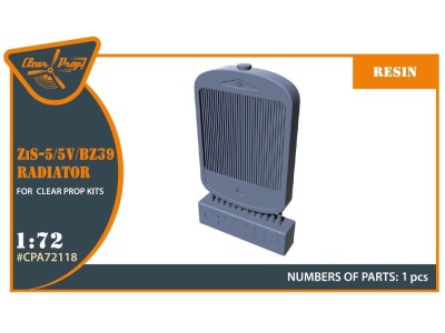 ZiS-5/5V/BZ39 Radiator for CP kits 