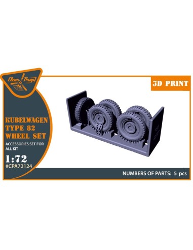 Kubelwagen type 82 Wheel set 