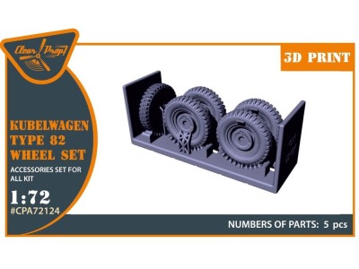 Kubelwagen type 82 Wheel set 