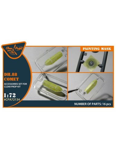 DH.88 Comet painting mask for CP kits 