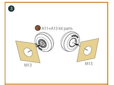 DH.88 Comet painting mask for CP kits 