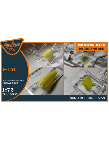 F-15C painting mask for Finemolds kits 