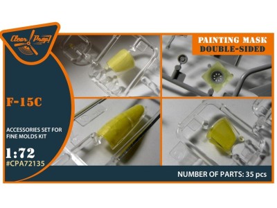 F-15C painting mask for Finemolds kits 
