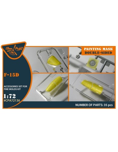 F-15D painting mask for Finemolds kits 