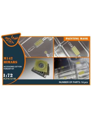 M142 Himars painting mask for Foreart kits 