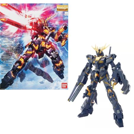 GUNDAM - MODEL KIT - MG 1/100 - UNICORN GUNDAM 2 BANSHEE - 18 CM