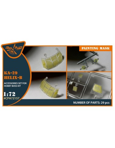Ka-29 Helix-B painting mask for Hobby Boss kits 