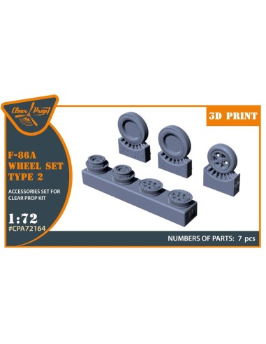 F-86A wheel set type 2 for CP kits 