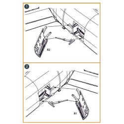F-86A air brakes for CP kits  2